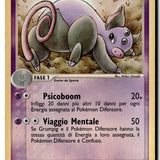 Pokemon Card Grumpig LP Dragon Reverse Holo Rare ITALIAN 6/97