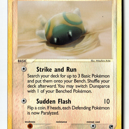 Pokemon Card Dunsparce LP Sandstorm Reverse Holo Common 60/100