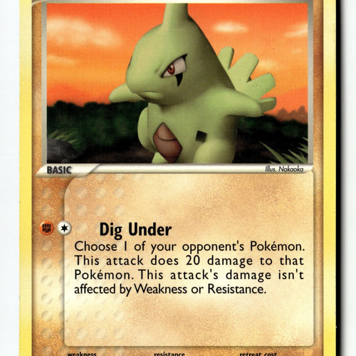 Pokemon Card Larvitar LP Emerald Common 52/106