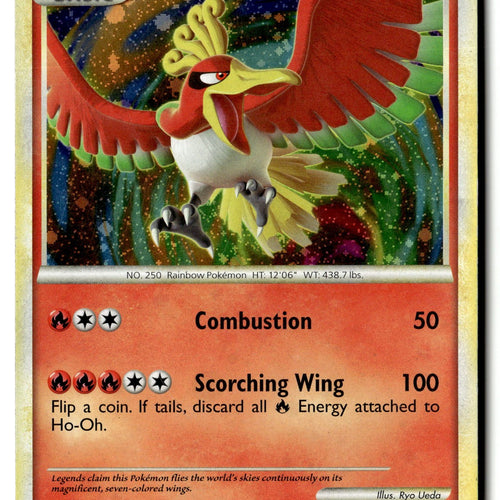 Pokemon Card Ho-Oh LP Call of Legends Holo Rare 9/95
