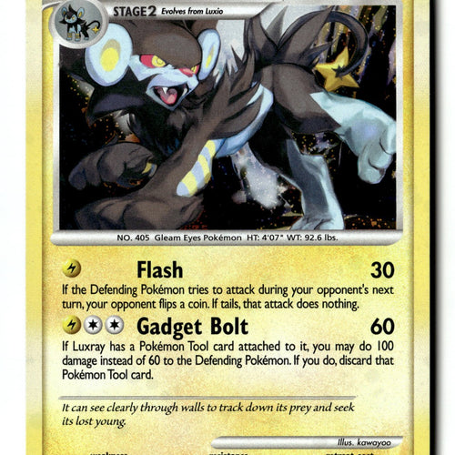 Pokemon Card Luxray LP Arceus Holo Rare 5/99