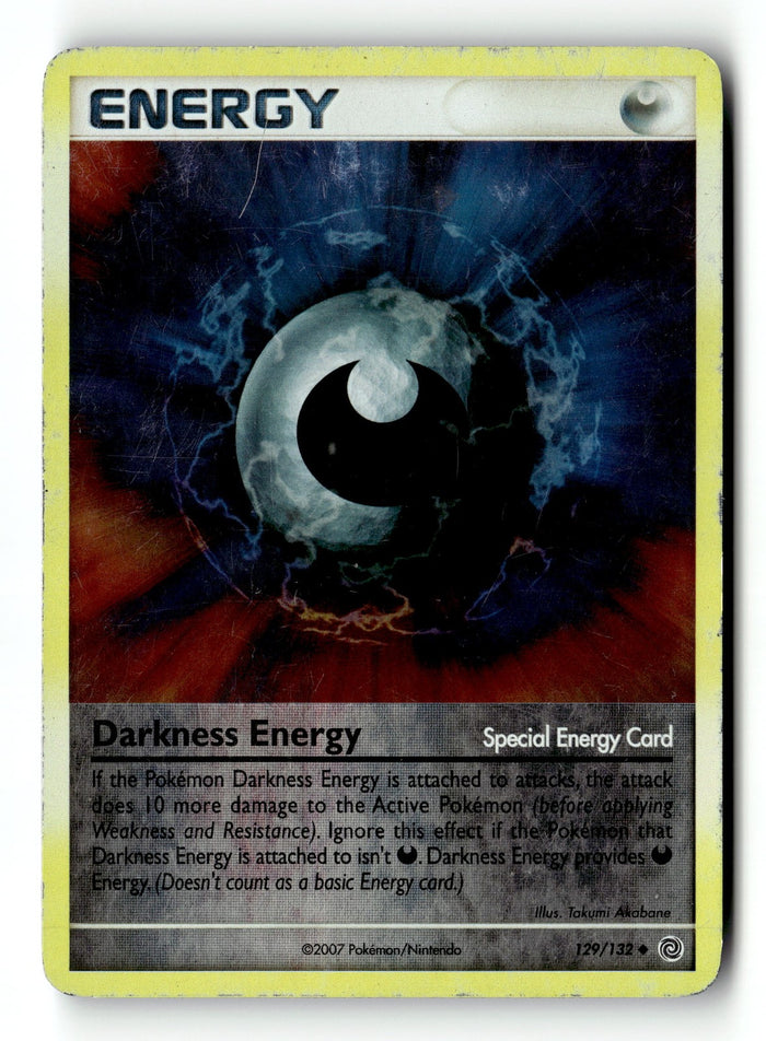 Pokemon Card Darkness Energy LP Secret Wonders Reverse Holo Uncommon 129/132