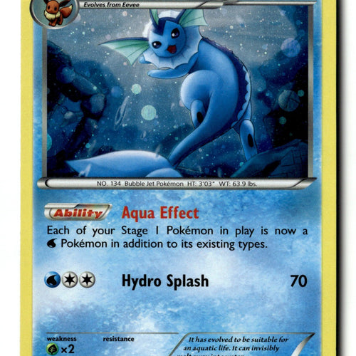 Pokemon Card Vaporeon - Cosmos Holo LP 22/098