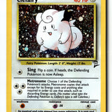 Pokemon Card Clefairy LP Base Set 2 Holo Rare 6/130