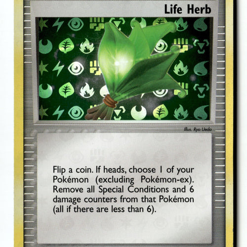 Pokemon Card Life Herb LP FireRed & LeafGreen Reverse Holo Uncommon 93/112