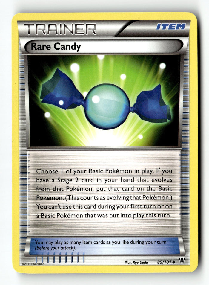 Pokemon Card Rare Candy Normal LP Plasma Blast Uncommon 85/101