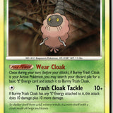 Pokemon Card Burmy Trash Cloak LP Secret Wonders Common 80/132