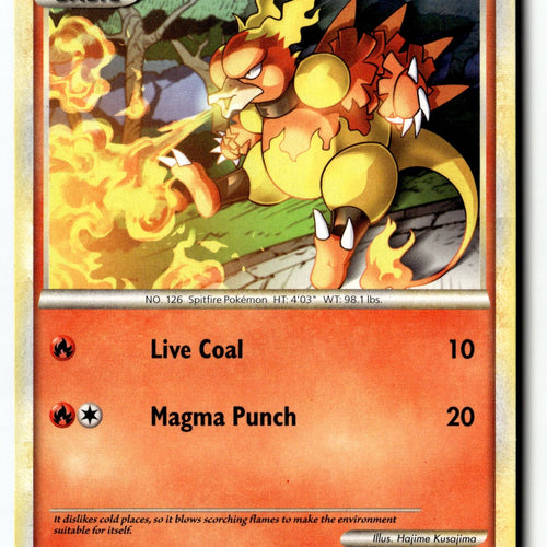 Pokemon Card Magmar Normal LP Call of Legends 62/95