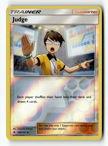 Pokemon Card Judge LP SM - Forbidden Light Reverse Uncommon 108/131