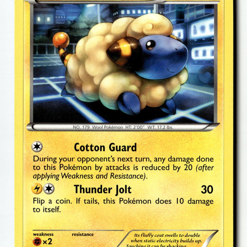 Pokemon Card Mareep Normal LP Dragons Exalted 38/124