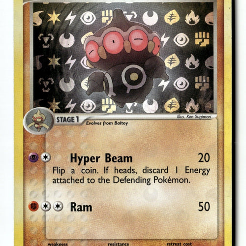 Pokemon Card Claydol - LP Hidden Legends Reverse Holo Uncommon 31/101