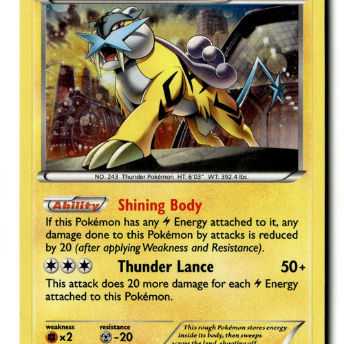 Pokemon Card Raikou - Cosmo Holo LP Blister Exclusives Promo 055/162