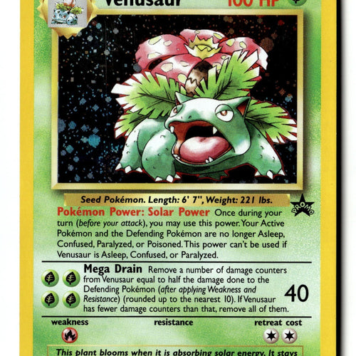 Pokemon Card Venusaur Holo LP WoTC Promo 13/53