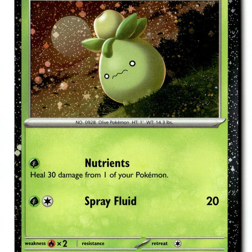 Pokemon Card Smoliv Holo LP SV: Scarlet & Violet Promo Cards 023