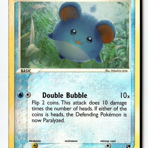 Pokemon Card Marill Reverse Holo LP Sandstorm 68/100