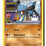 Pokemon Card Riolu Normal LP Legendary Treasures Uncommon 79/113