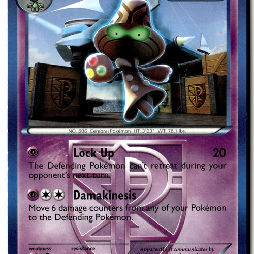 Pokemon Card Beheeyem (Team Plasma) LP Plasma Storm Rare 70/135