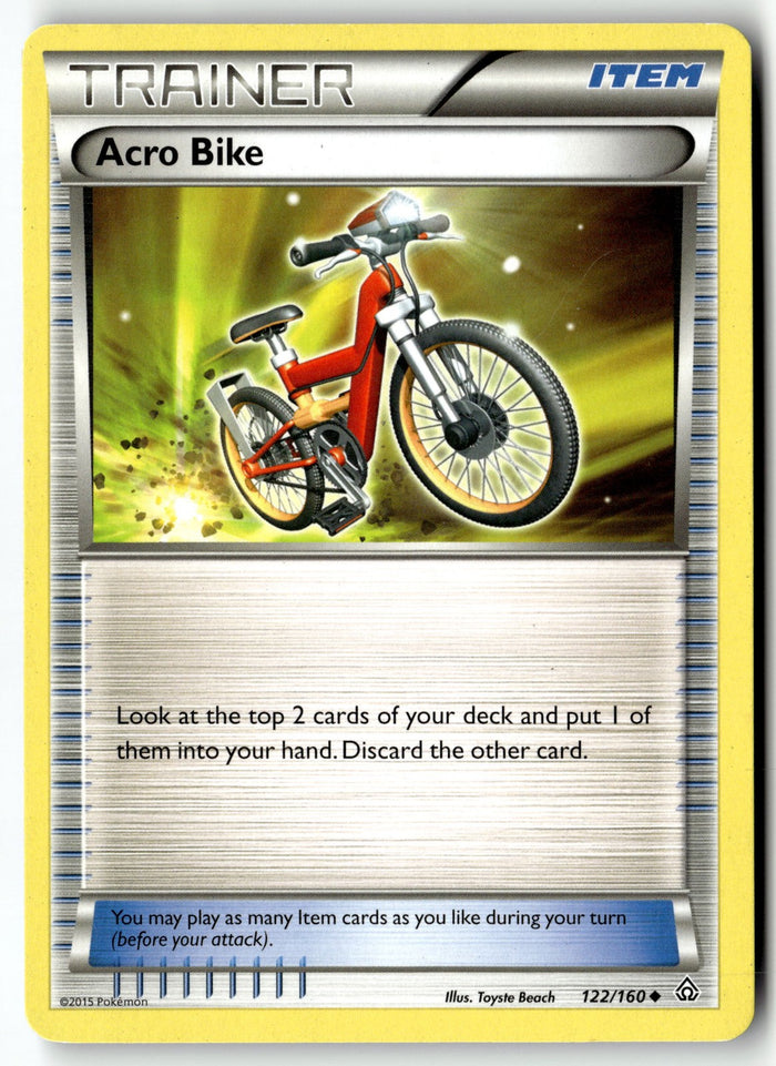Pokemon Card Acro Bike LP XY - Primal Clash Uncommon 122/160