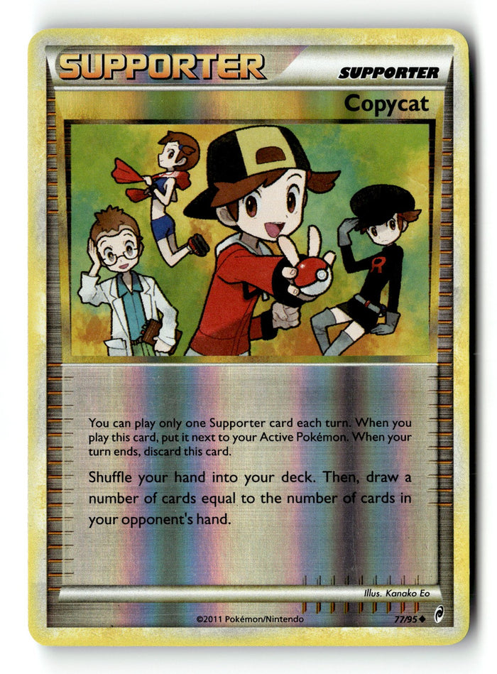 Pokemon Card Copycat LP Call of Legends Reverse Holo Uncommon 77/95