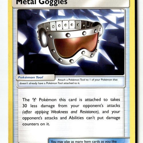 Pokemon Card Metal Goggles LP SM - Team Up 148/181