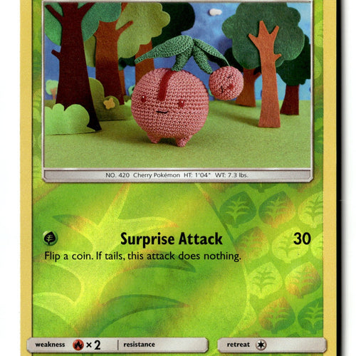 Pokemon Card Cherubi LP SM - Ultra Prism Reverse Holo Common 10/156