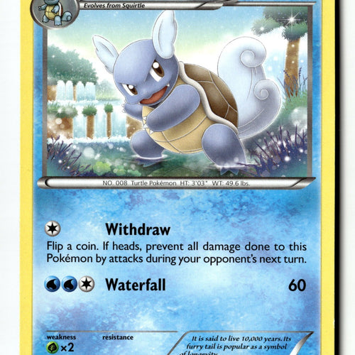 Pokemon Card Wartortle LP Boundaries Crossed 30/149