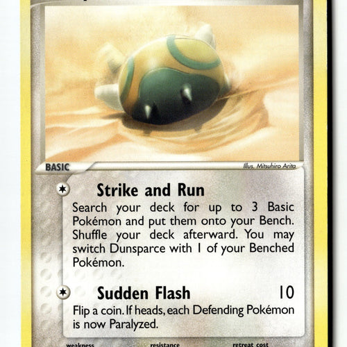 Pokemon Card Dunsparce LP Sandstorm Common 60/100