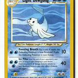 Pokemon Card Light Dewgong LP Neo Destiny Uncommon 45/105