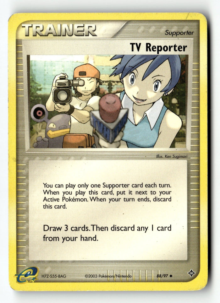 Pokemon Card TV Reporter LP Dragon 88/97