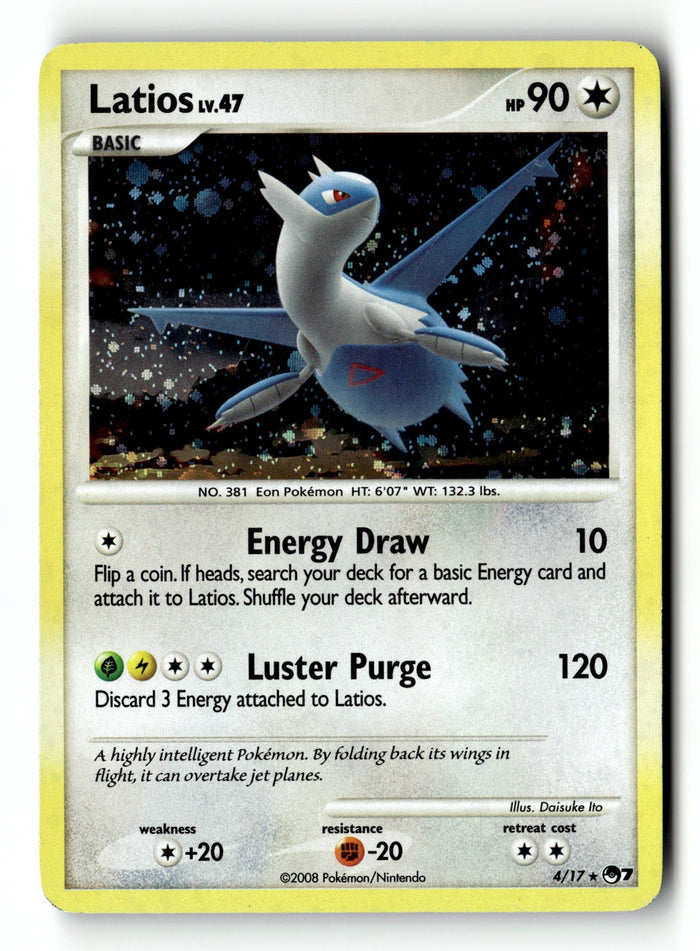 Pokemon Card Latios LP POP Series 7 Rare 004/017