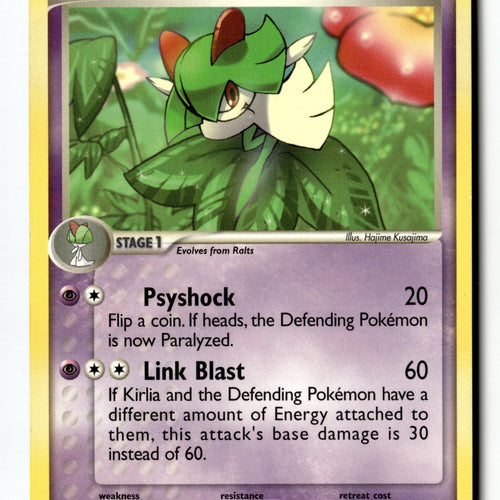 Pokemon Card Kirlia LP Sandstorm Uncommon 40/100