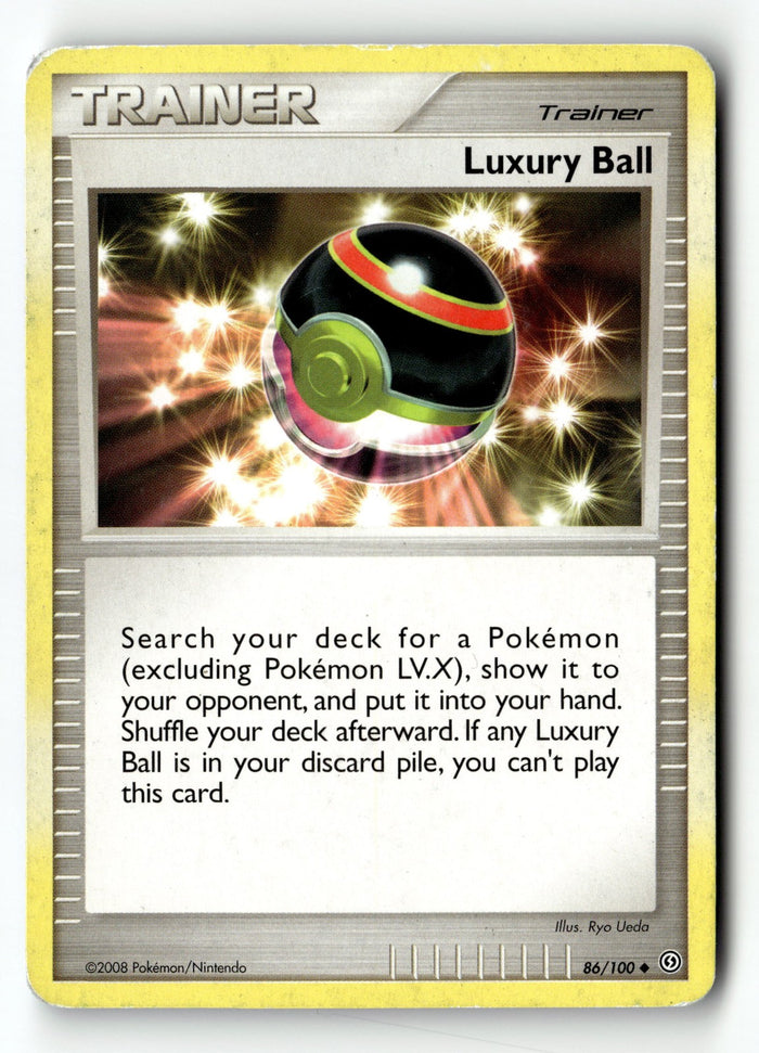 Pokemon Card Luxury Ball LP Stormfront Uncommon 86/100