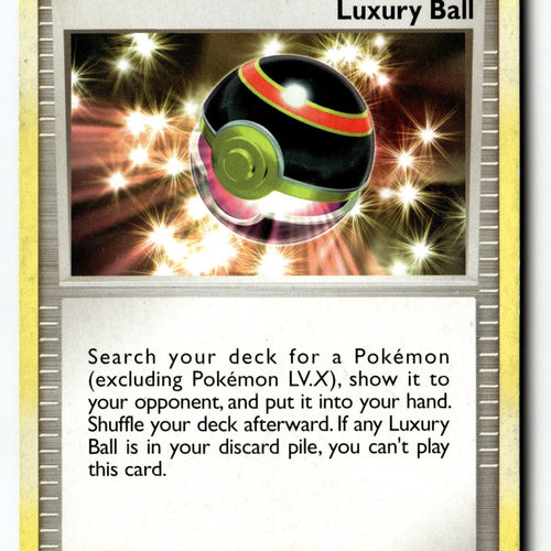 Pokemon Card Luxury Ball LP Stormfront Uncommon 86/100