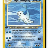 Pokemon Card Light Dewgong LP Neo Destiny 1st Edition Uncommon 045/105