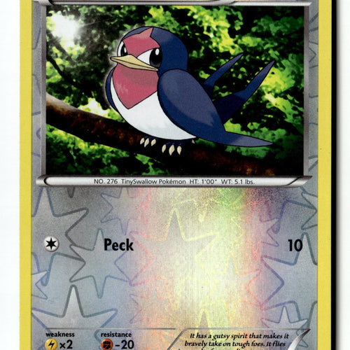 Pokemon Card Taillow Reverse Holo LP Boundaries Crossed 112/149