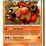 Pokemon Card Magmortar Normal LP Triumphant 27/102