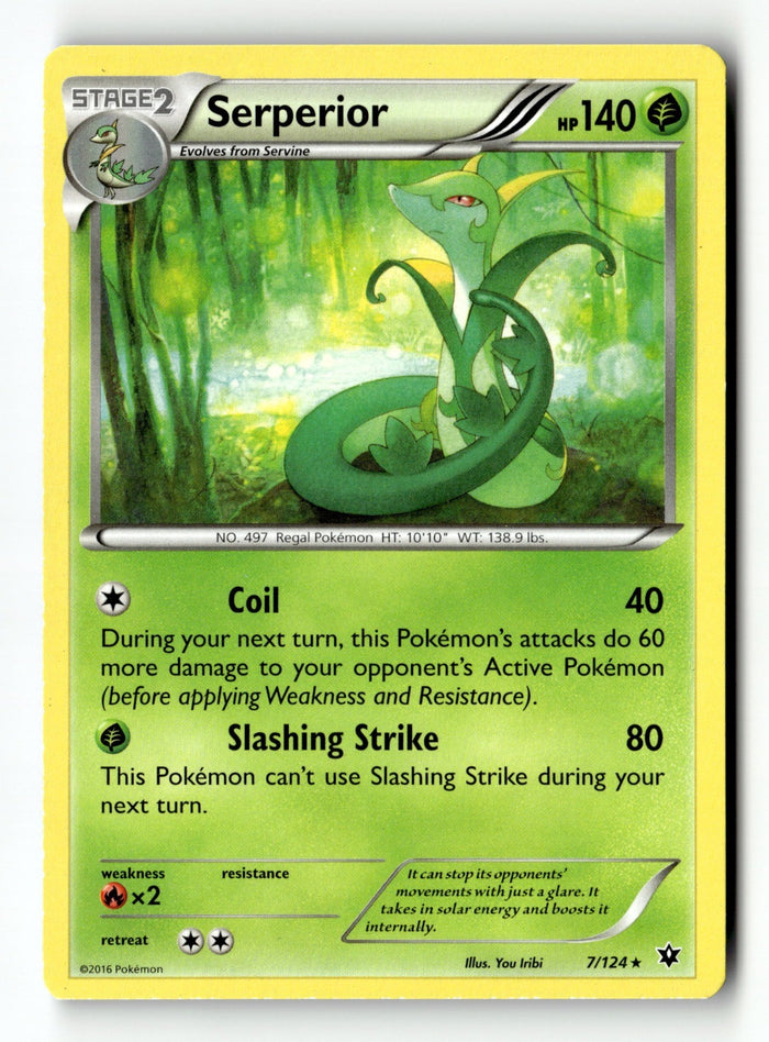 Pokemon Card Serperior LP XY - Fates Collide 7/124