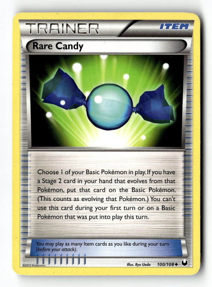 Pokemon Card Rare Candy Normal LP Dark Explorers Uncommon 100/108
