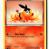 Pokemon Card Tepig (16) LP Black and White 16/114