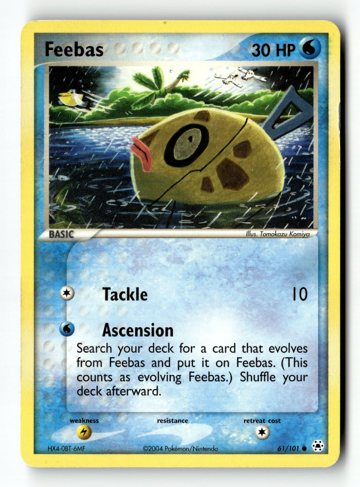 Pokemon Card Feebas LP Hidden Legends Common 61/101