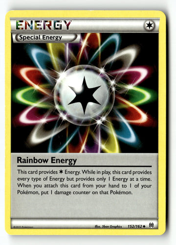 Pokemon Card Rainbow Energy Normal LP XY - BREAKthrough Uncommon 152/162