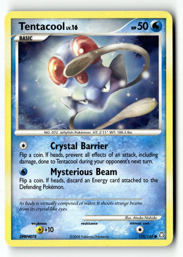 Pokemon Card Tentacool LP Legends Awakened 125/146