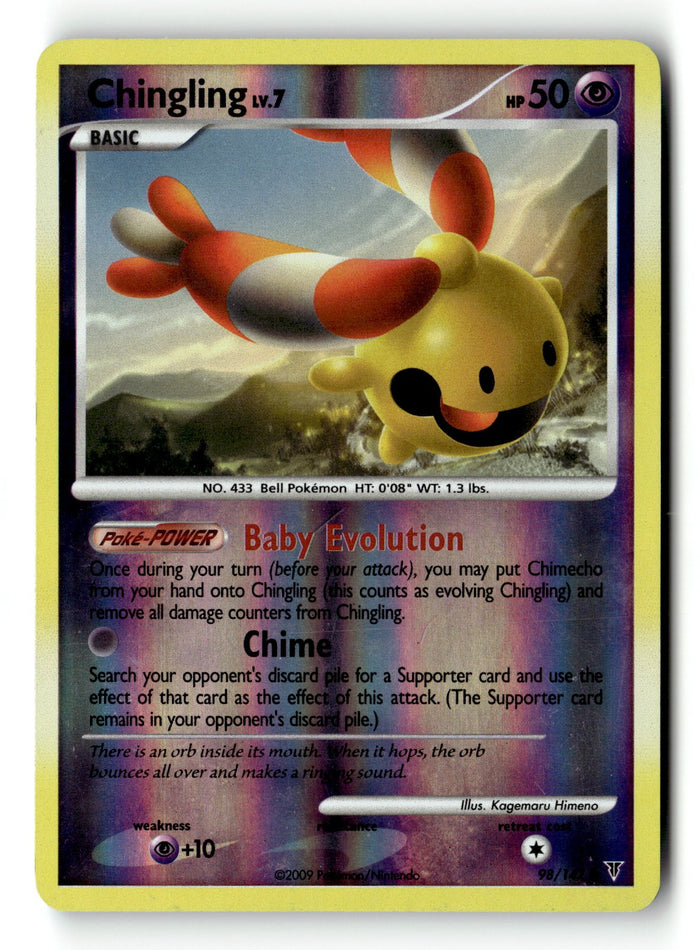 Pokemon Card Chingling LP Supreme Victors Reverse Holo Common 98/147