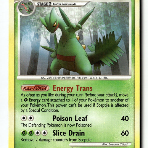 Pokemon Card Sceptile LP Ruby and Sapphire 20/109