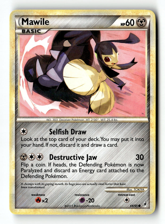 Pokemon Card Mawile Normal LP Call of Legends 64/95