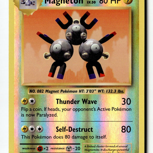 Pokemon Card Magneton Reverse Holo LP XY - Evolutions 38/108