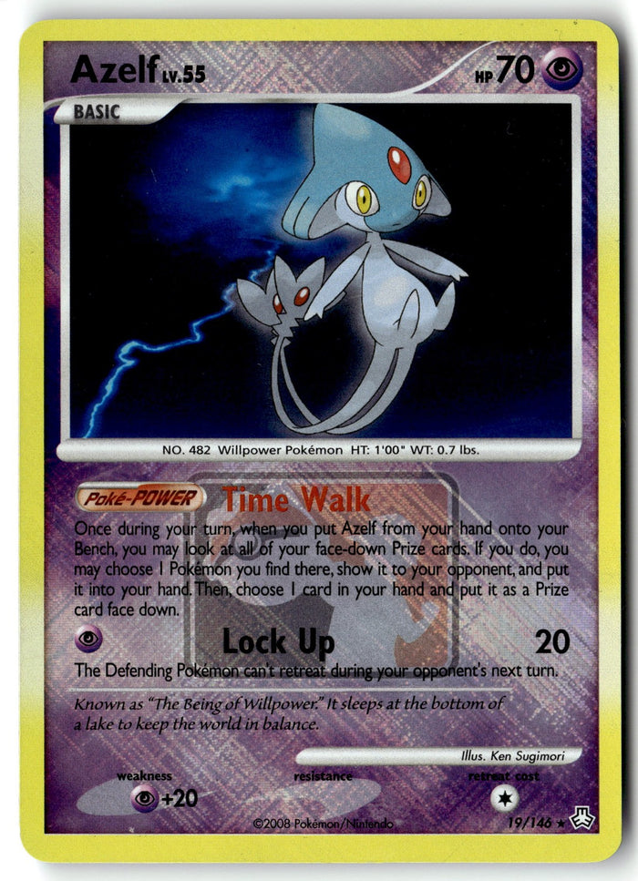 Pokemon Card Azelf - 19/146 (League Promo) LP Championship Cards Promo 019/146