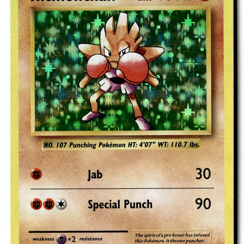 Pokemon Card Hitmonchan LP XY - Evolutions Holo Rare 62/108