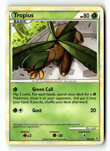 Pokemon Card Tropius LP Unleashed 66/95