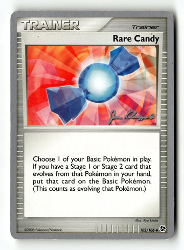 Pokemon Card Rare Candy - 2008 Normal LP World Championship Decks 102/105